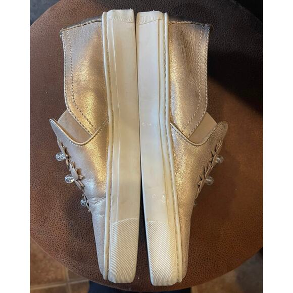 Flexx sneak blossom sneakers size 8 metallic blush - Picture 5 of 15